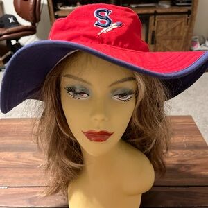 Spokane Indians Bucket Hat Red & Blue with Logo new era Brand one size UNISEX